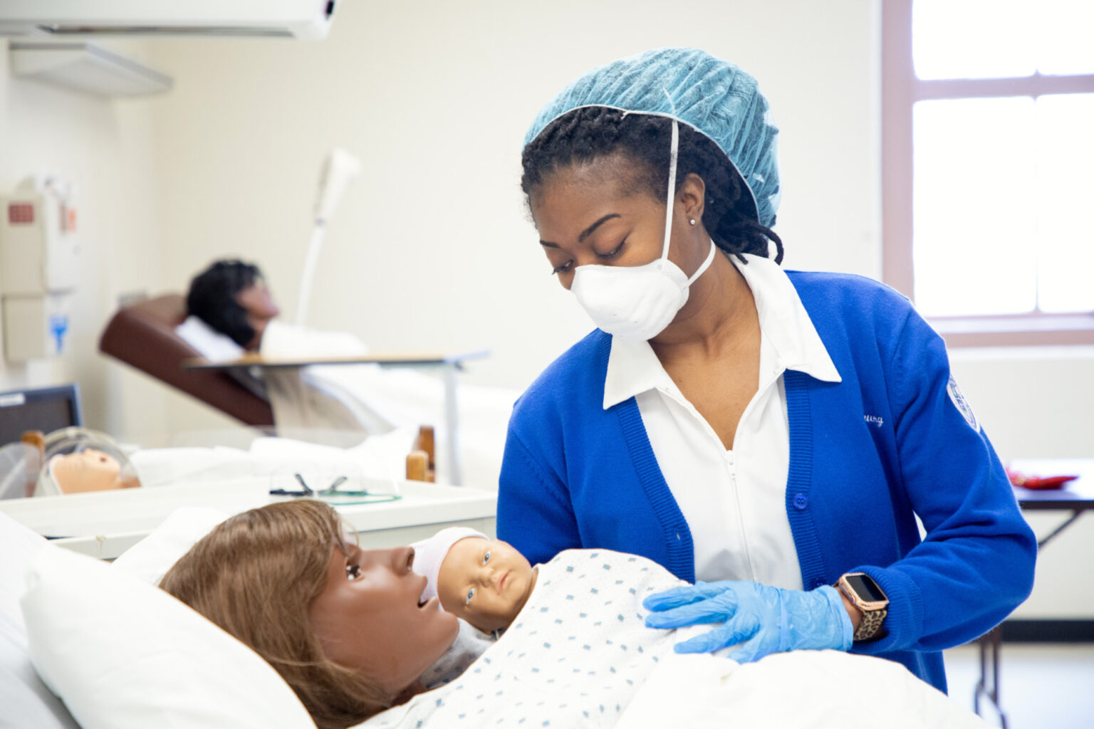 Dillard University nursing student