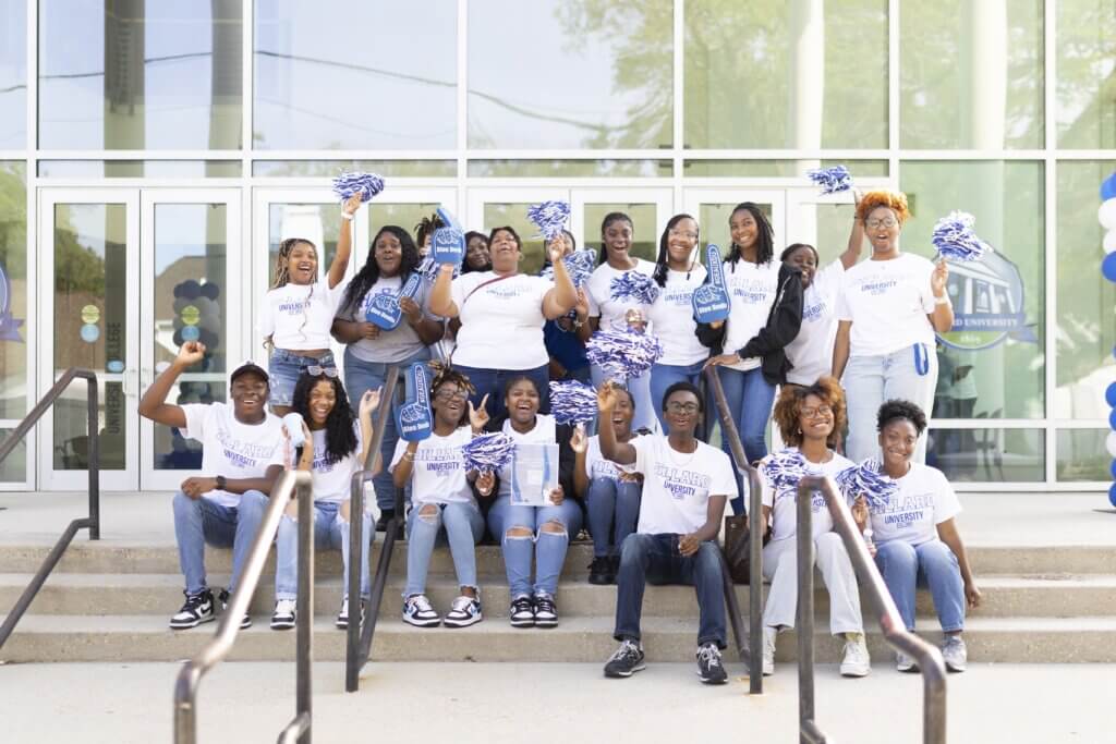 Students at Dillard University DU Day