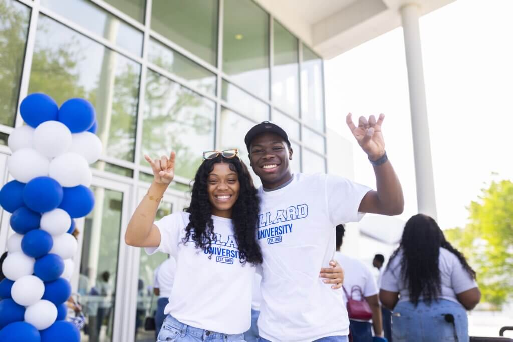 Students at Dillard University DU Day